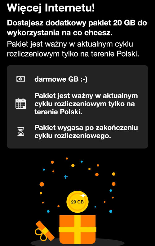 Masz Orange? Jest darmówka do odebrania na majówkę