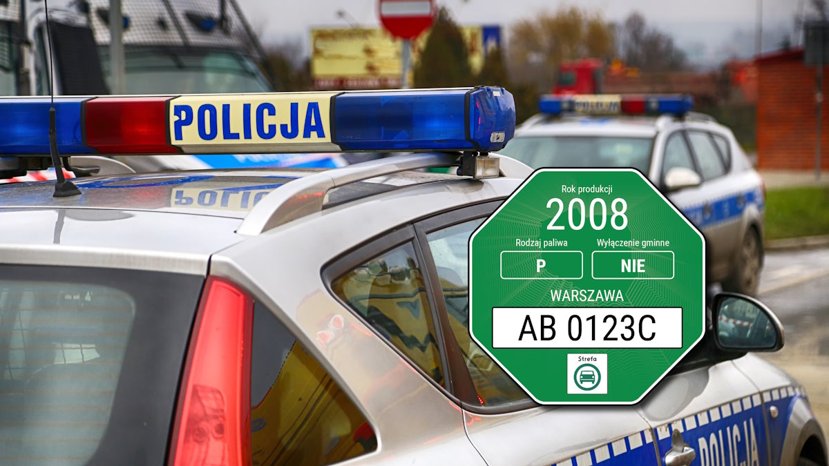 Od lipca nowa naklejka na samochodach. Nie masz? Dostaniesz mandat
