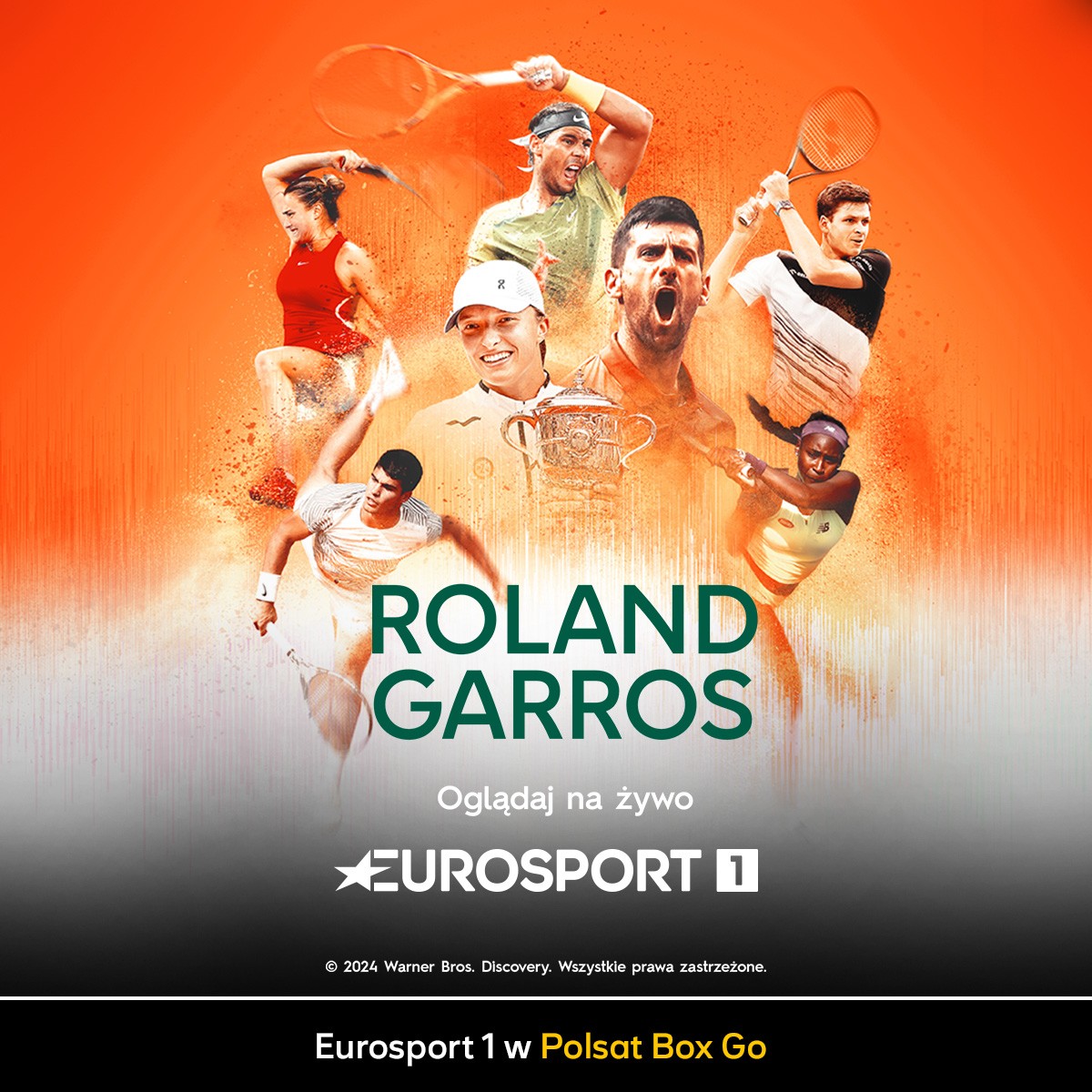 Sportowe emocje w Polsat Box Go. Będzie tenis, piłka nożna i nie tylko