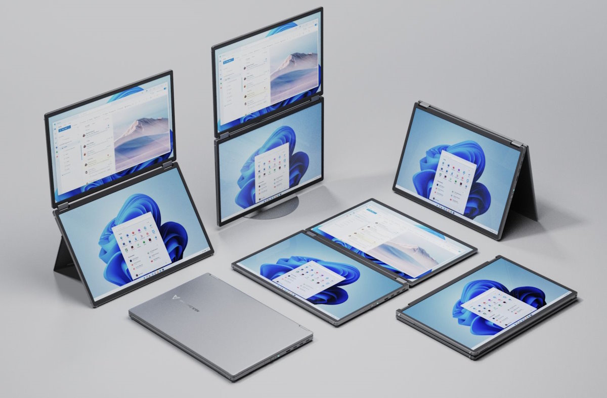 ASUS pokazał wyjątkowego laptopa. Ma dwa 14-calowe ekrany, i to OLED