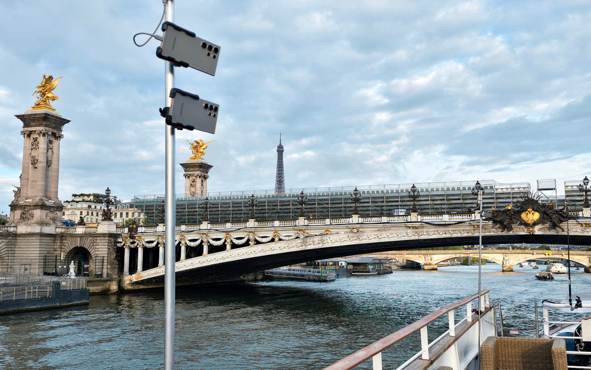 Ponad 200 telefonów Galaxy S24 Ultra będzie transmitować otwarcie olimpiady