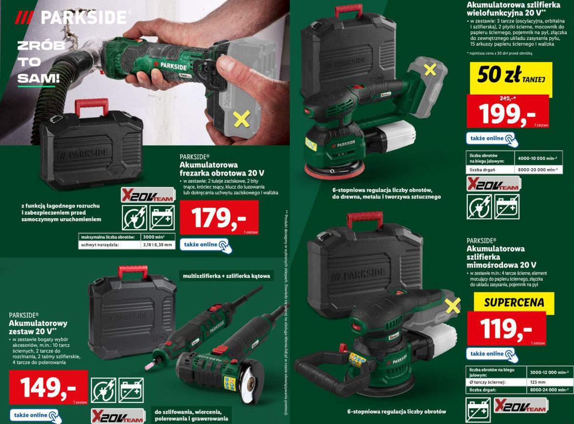 Lidl kokietuje majsterkowiczów. Przydatny sprzęt za grosze