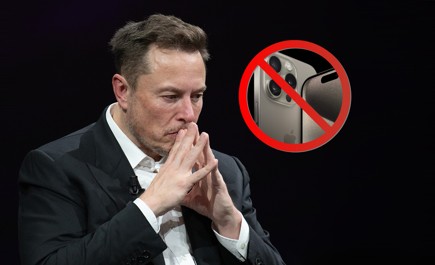 Musk ma obsesję. Mówi nie iPhone'om w firmie, do domu też nie wpuści