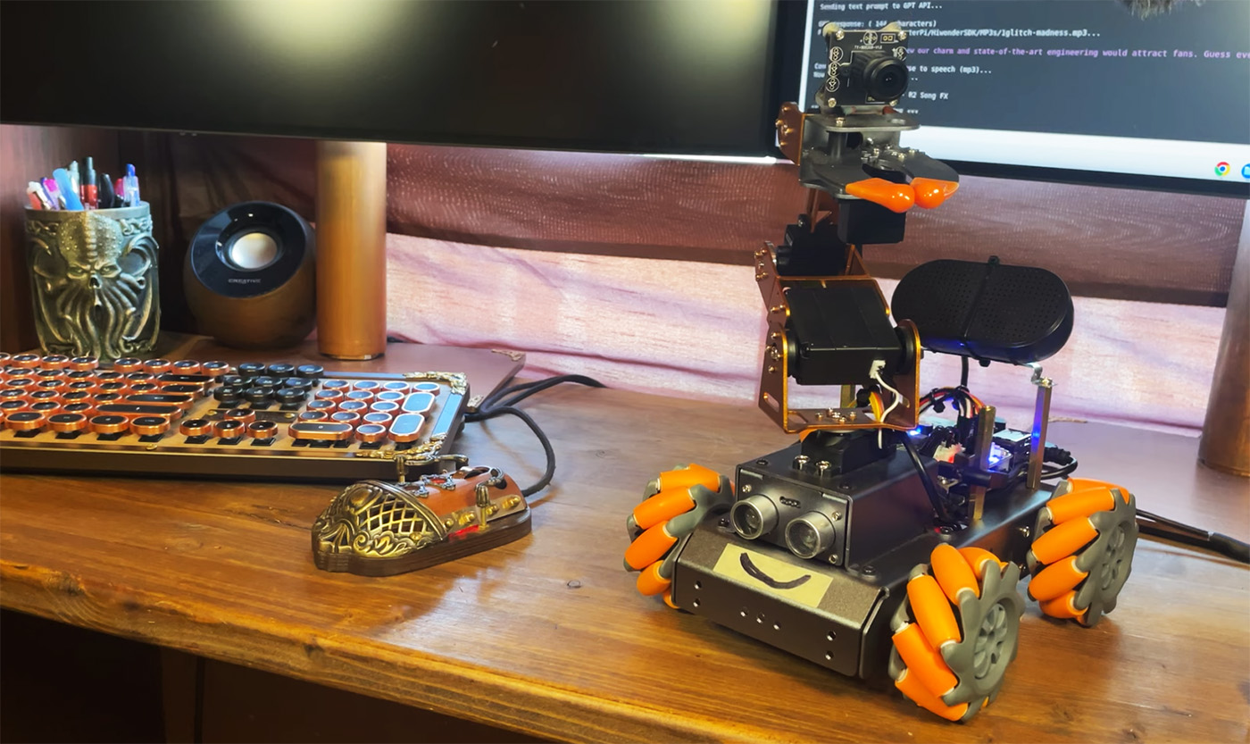 Stworzył sarkastycznego robota na bazie Raspberry Pi 4B
