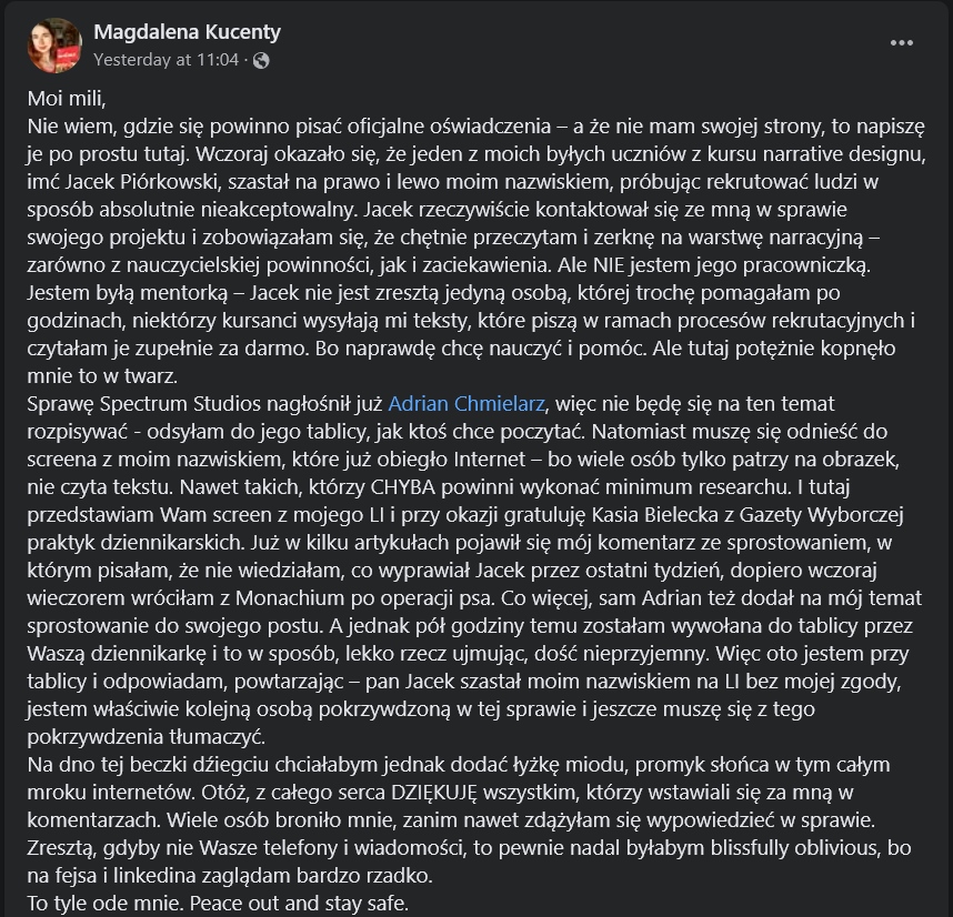 Chcesz tworzyć gry? W Polsce oznacza to nagie zabawy z szefem