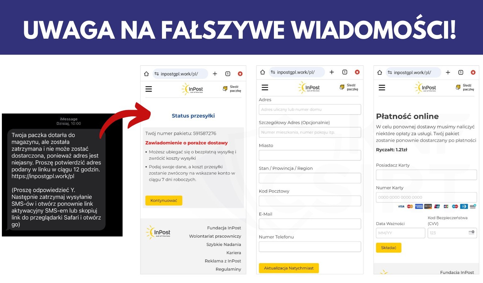 Masz iPhone'a? Uważaj na takie wiadomości