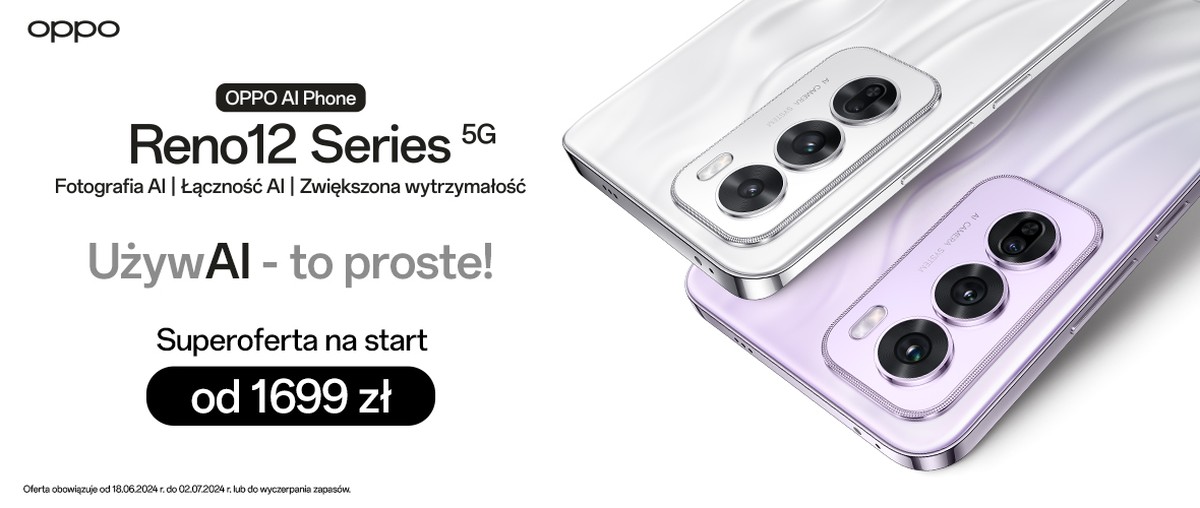 Oppo wprowadza do Polski nowe smartfony. Na start są o 300 zł tańsze