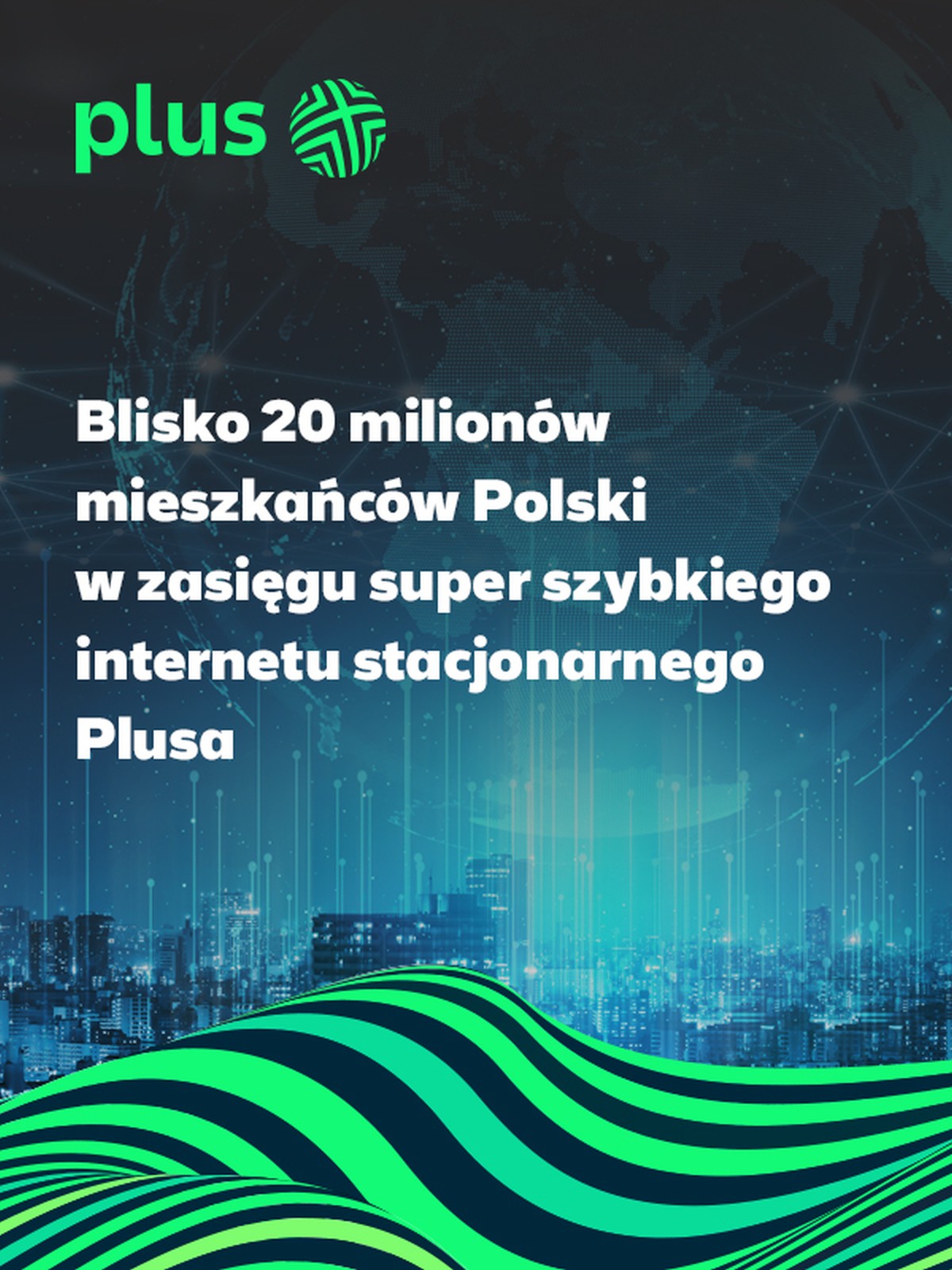 Plus zwiększa zasięg Internetu. Operator dogadał się z Vectrą