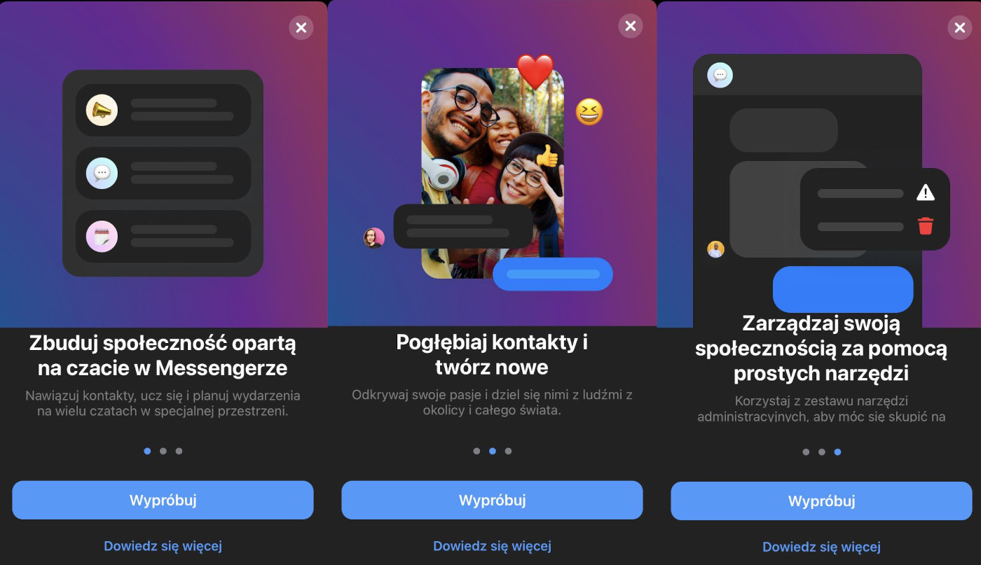 Messenger zyskał nową funkcję. Czy ktoś z niej skorzysta?