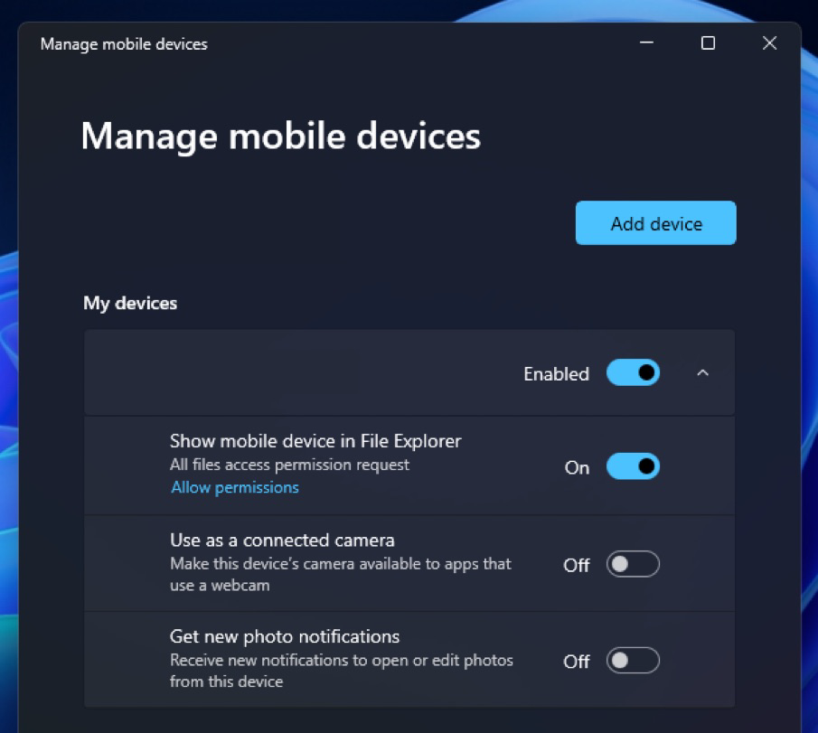 Windows 11 pokaże pamięć telefonu w eksploratorze plików