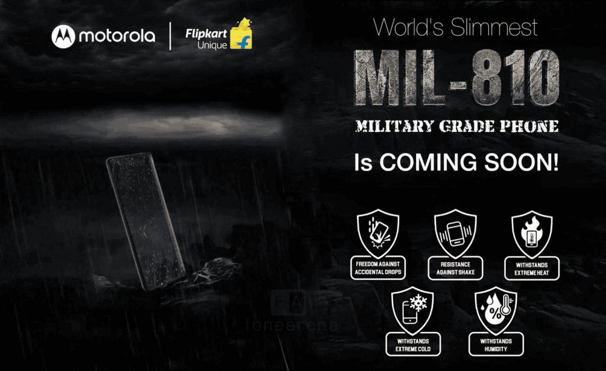 Motorola: najcieńszy na świecie smartfon o militarnej wytrzymałości