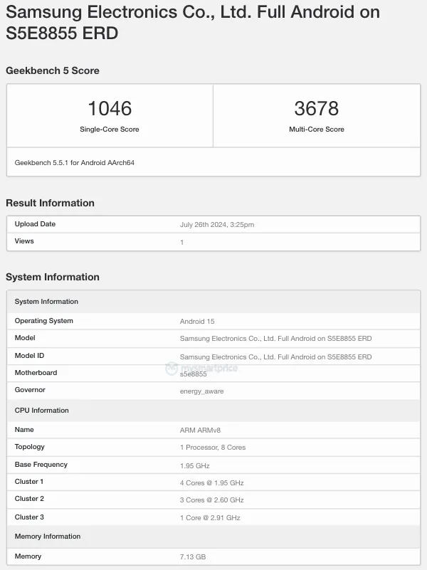Samsung Exynos 1580 namierzony. Nowy układ trafi do Galaxy A56