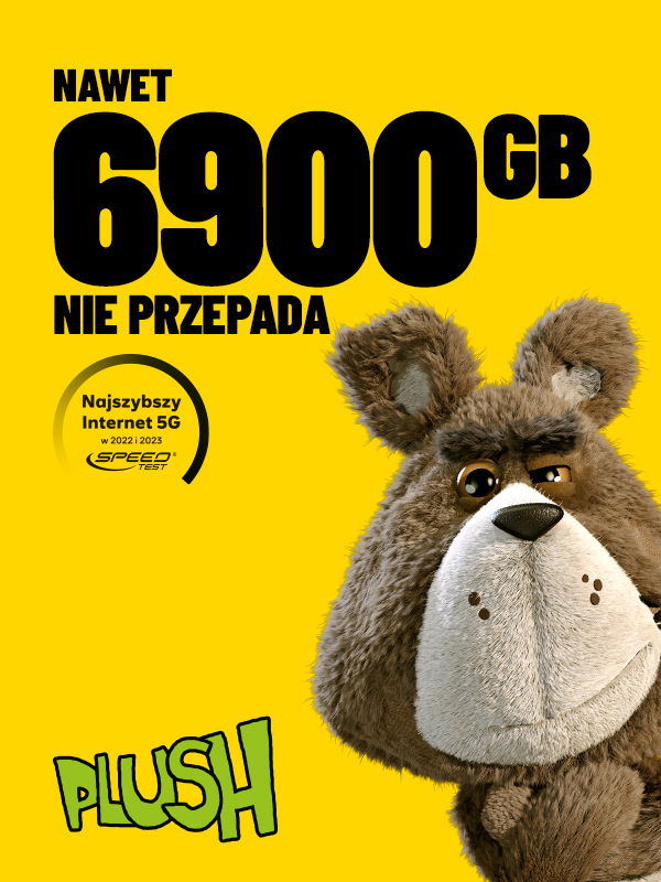 6900 GB, które nie przepada i nielimitowany internet za 1 zł