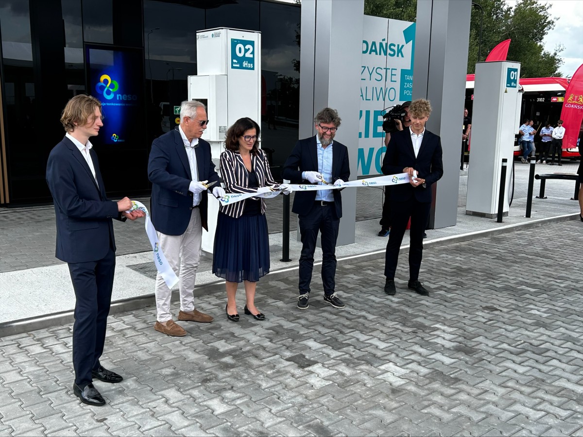 Gdańsk zyskał stację tankowania wodoru