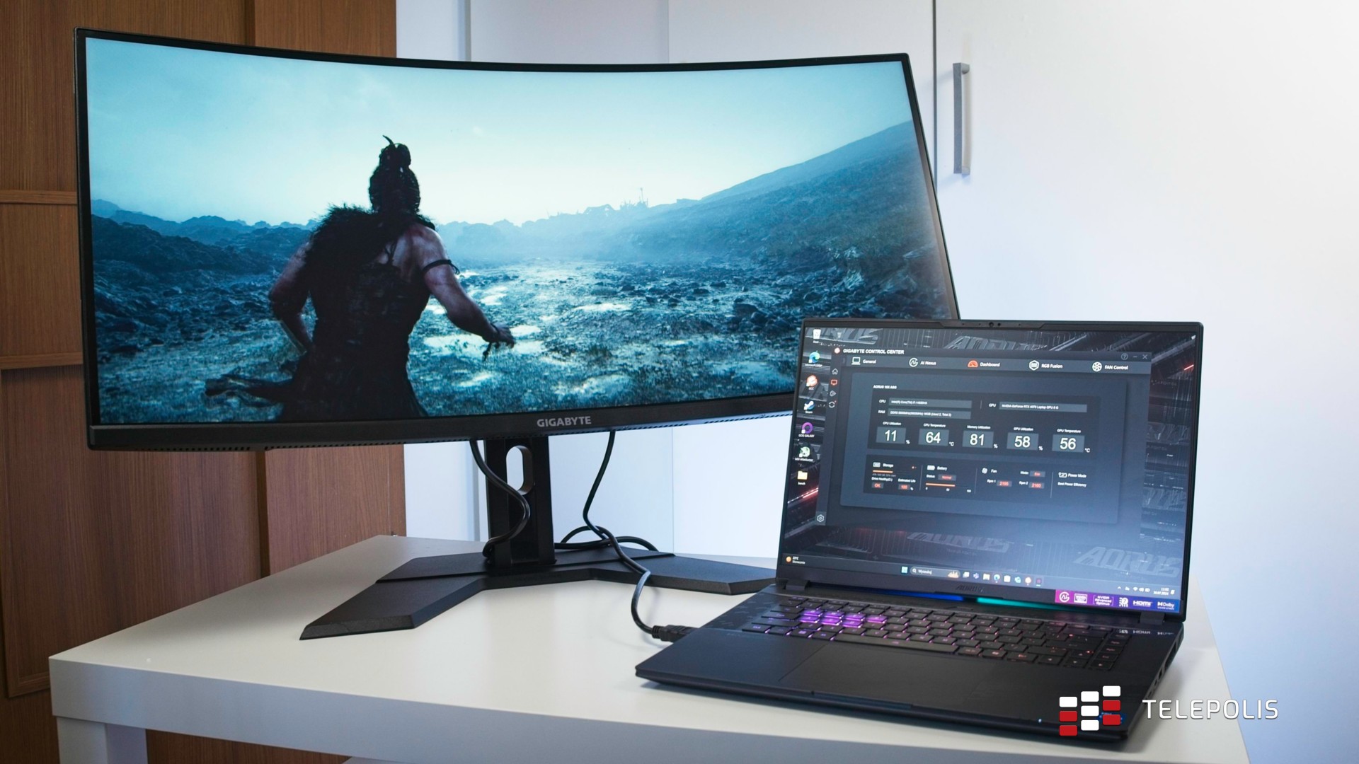 Wydajny laptop nie musi wyglądać jak przystrojona remiza. Gigabyte AORUS 16X - przegląd