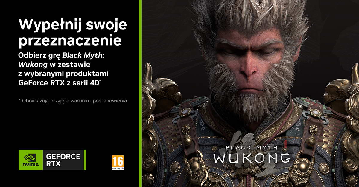 NVIDIA z nową promocją. Do zgarnięcia darmowa gra