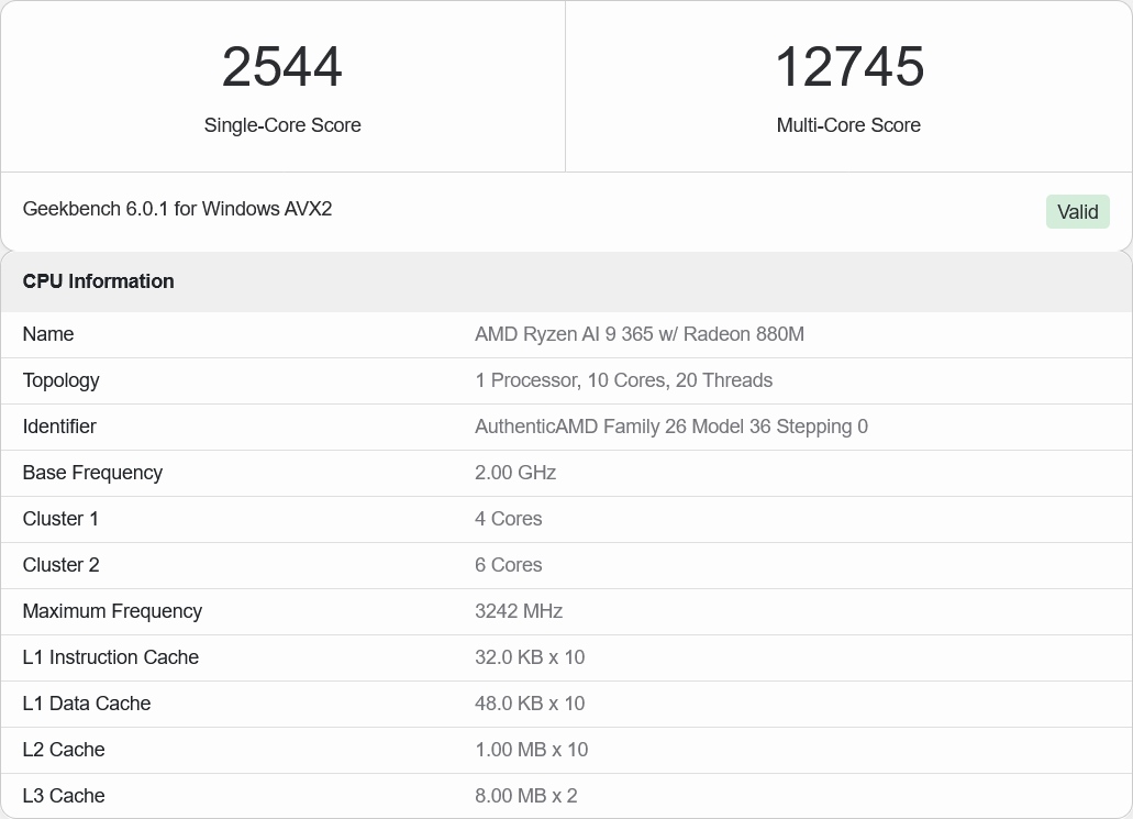 Poznaliśmy wydajność procesora AMD Ryzen AI 9 365