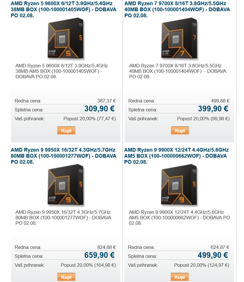 Poznaliśmy ceny procesorów AMD Ryzen 9000. Będzie taniej