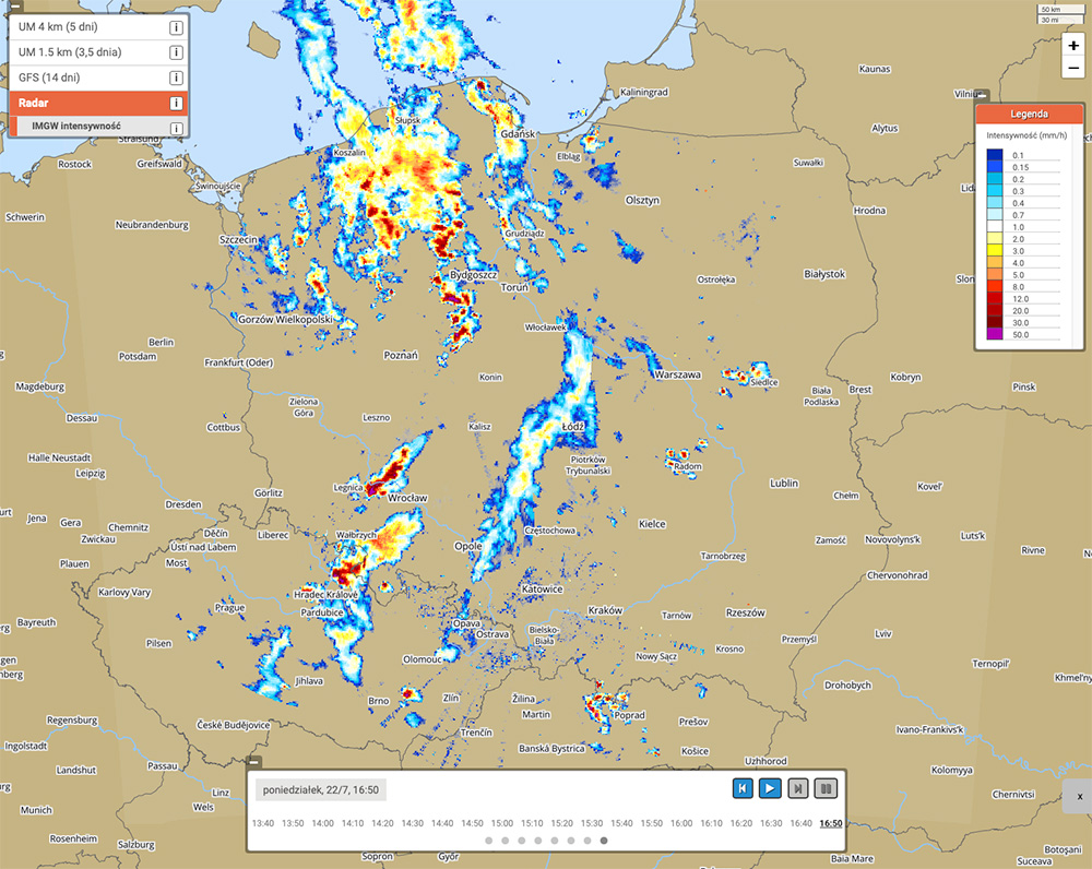 Burze nad Polską. Skąd wiemy, gdzie są i gdzie będą?