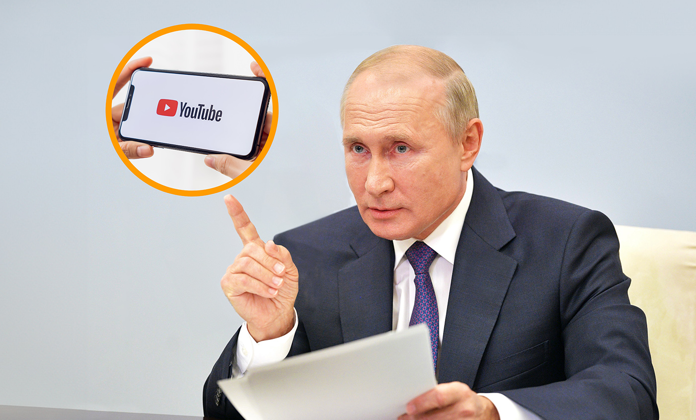 Rosja u kurka z internetem. Zakręca YouTube'a