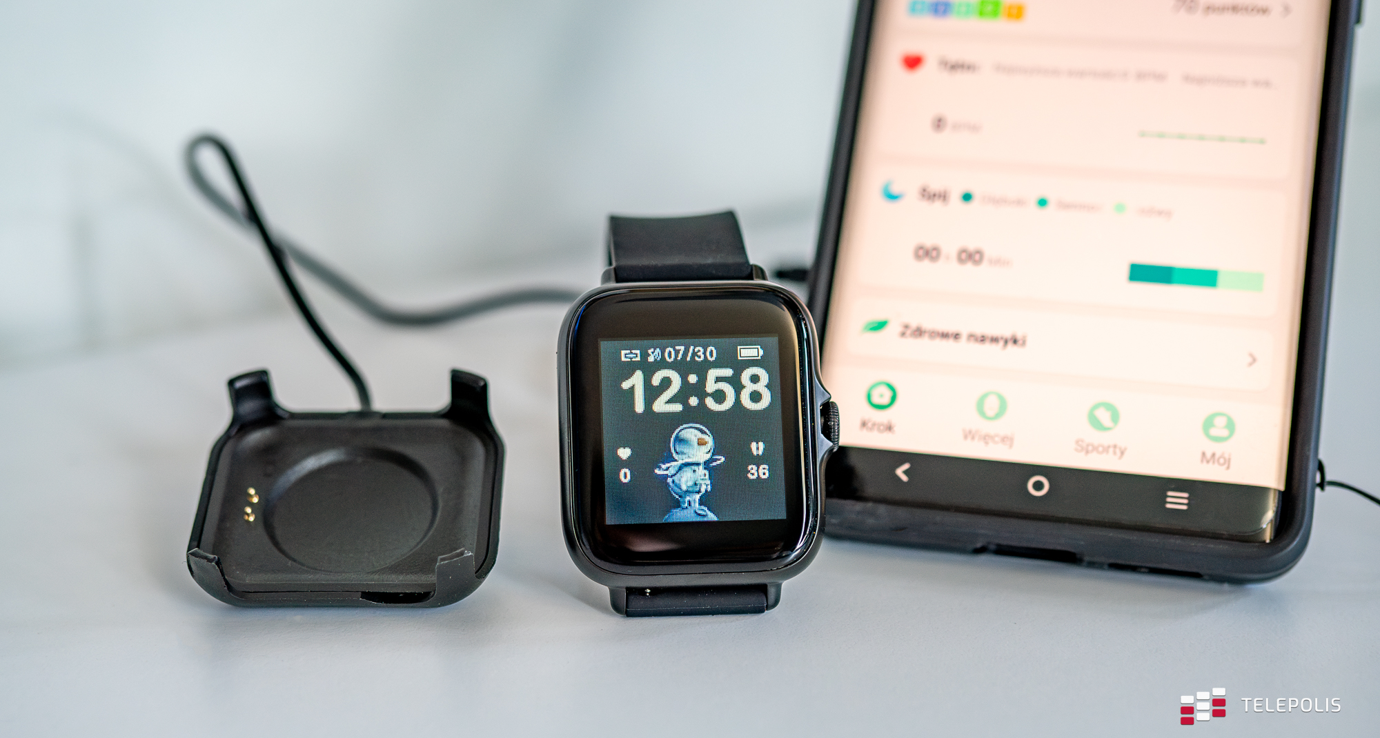 Testujemy smartwatch z Action za 45 zł. Co potrafi? Szkoda słów