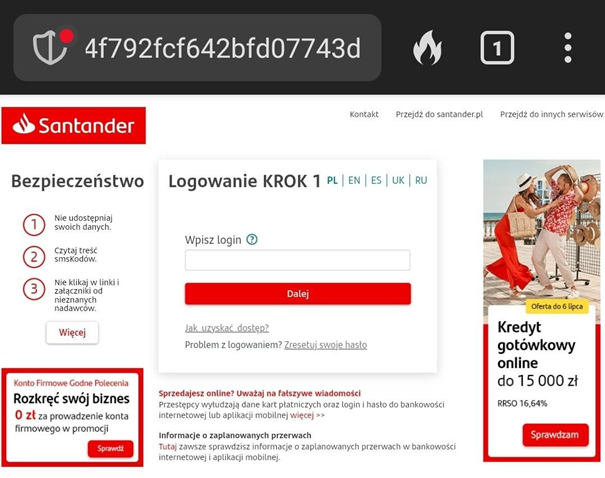 Lepiej od razu usuń to z telefonu. To bardzo wyrafinowany atak