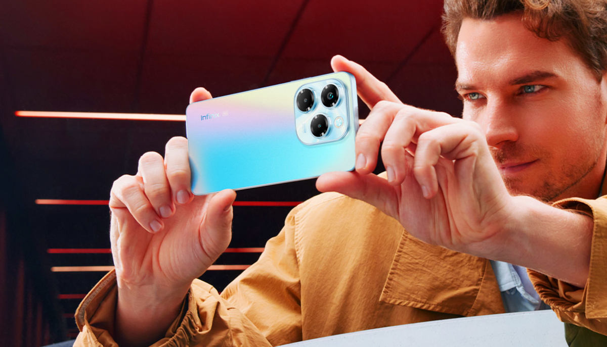 Infinix Note 40X 5G prawie jak iPhone. Można się nabrać