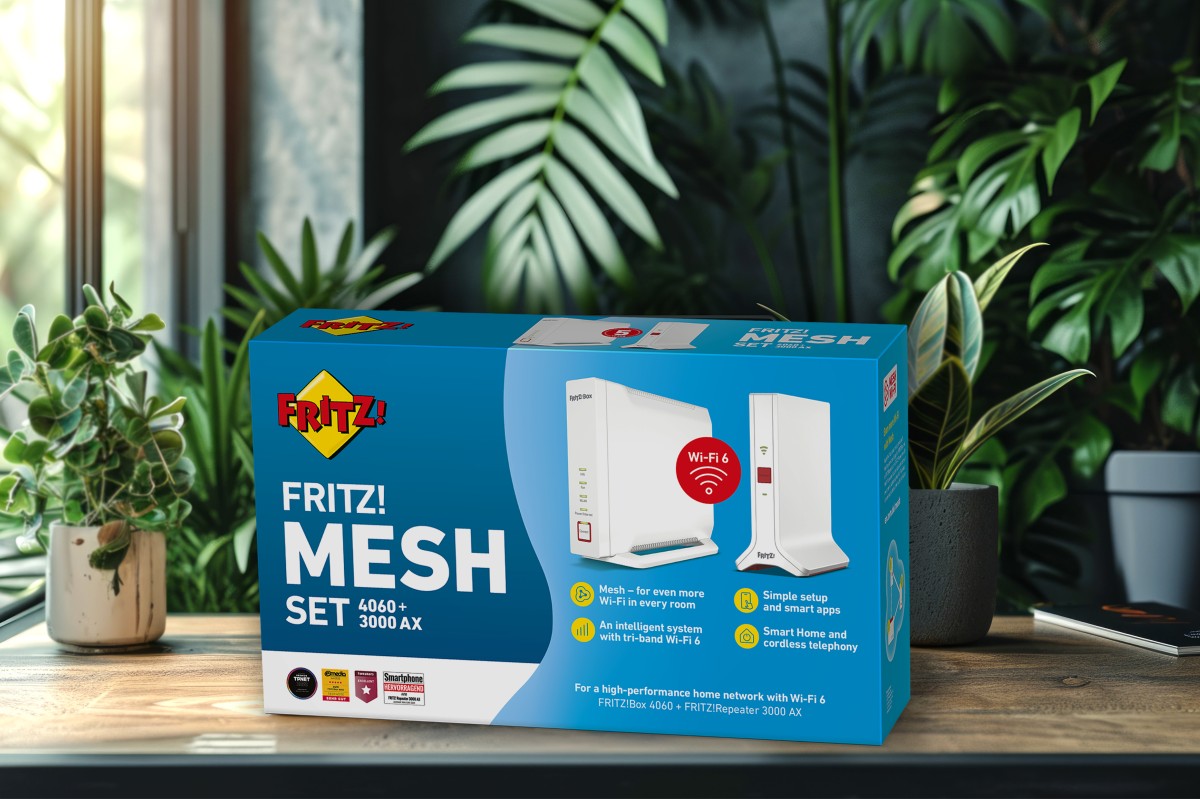 Nowy FRITZ!Mesh Set to szybkie Wi-Fi nawet w dużym domu