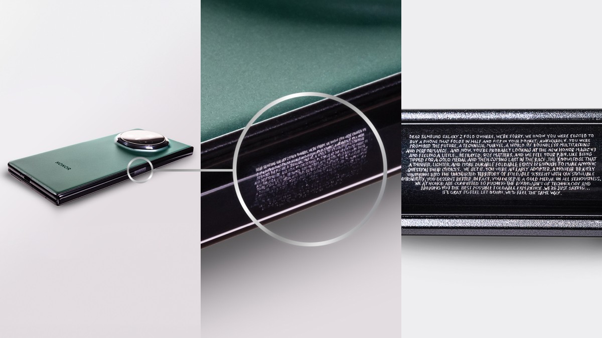 Honor przeprasza posiadaczy Galaxy Z Fold6. To prztyczek w nos Samsunga