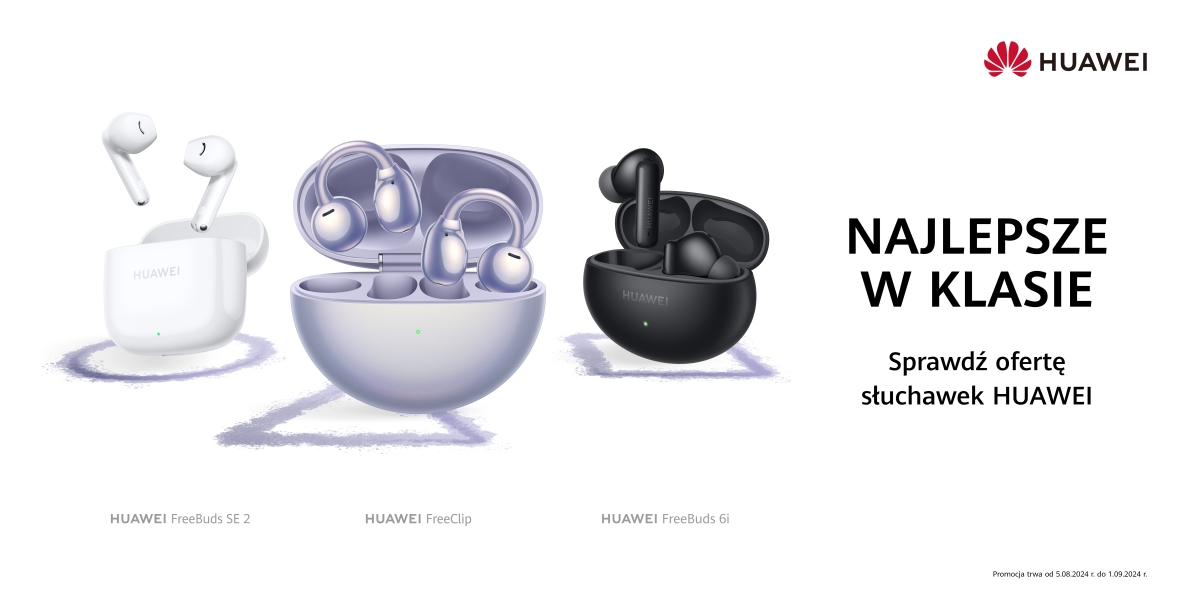 Promocje na huawei.pl: Nowy Rok Szkolny w wielkim stylu