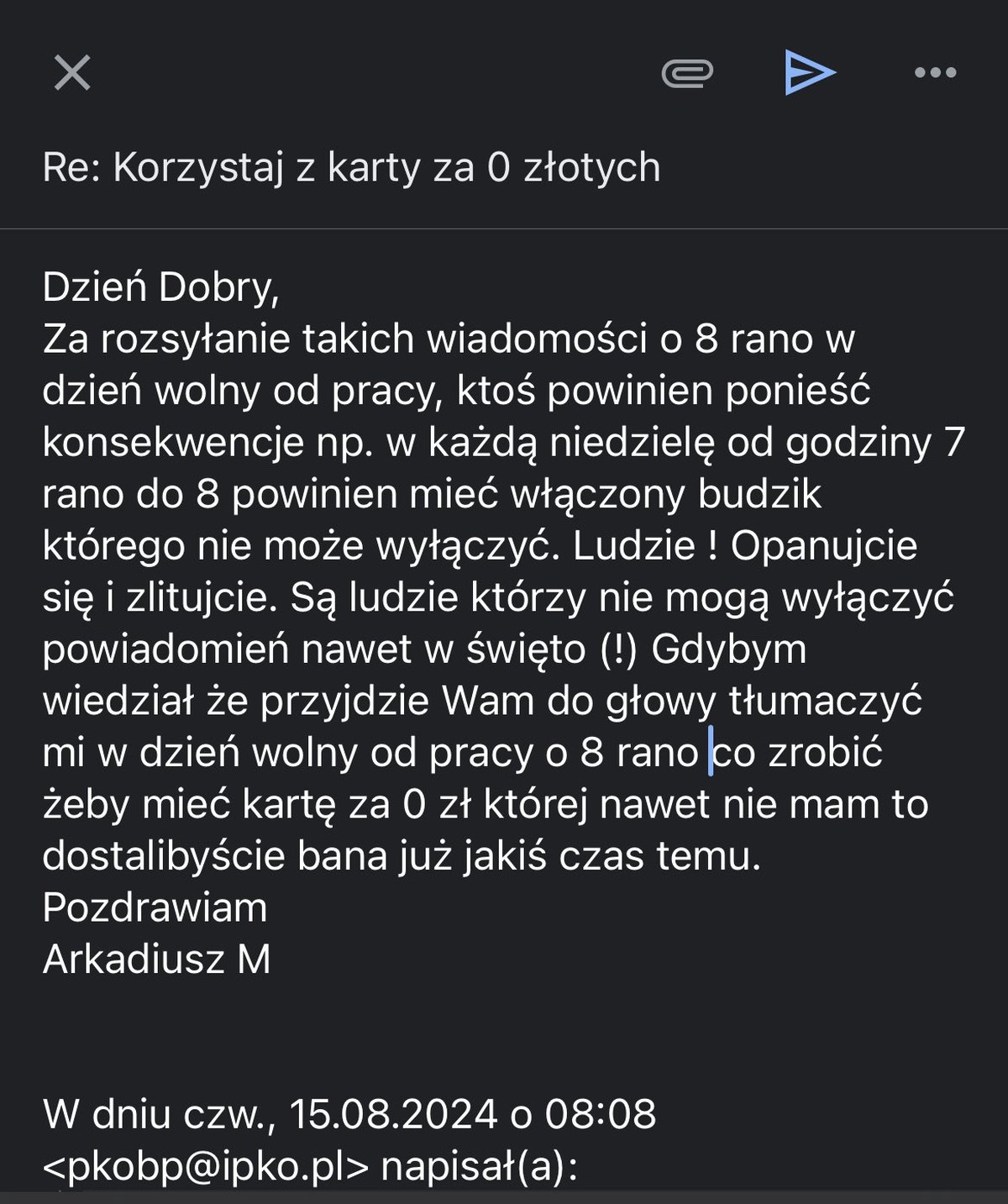 Masz konto w PKO BP? Nie zdziw się pobudką w dzień wolny o 8 rano