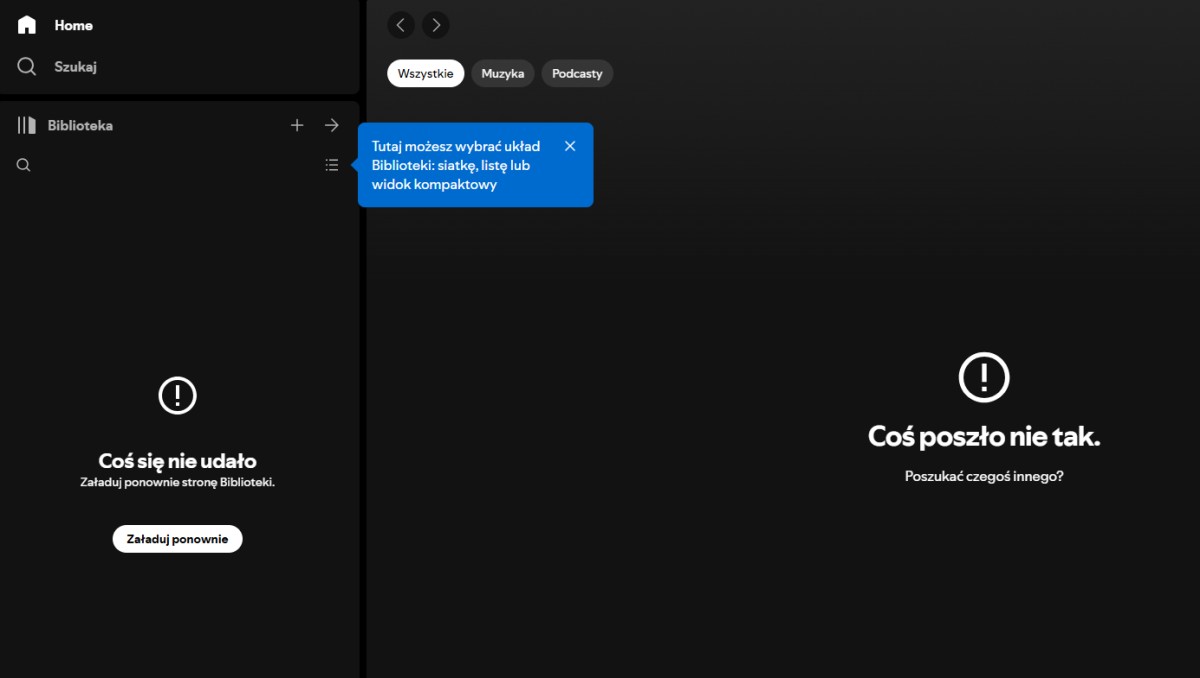 Awaria dopadła Spotify. Problemy na całym świecie