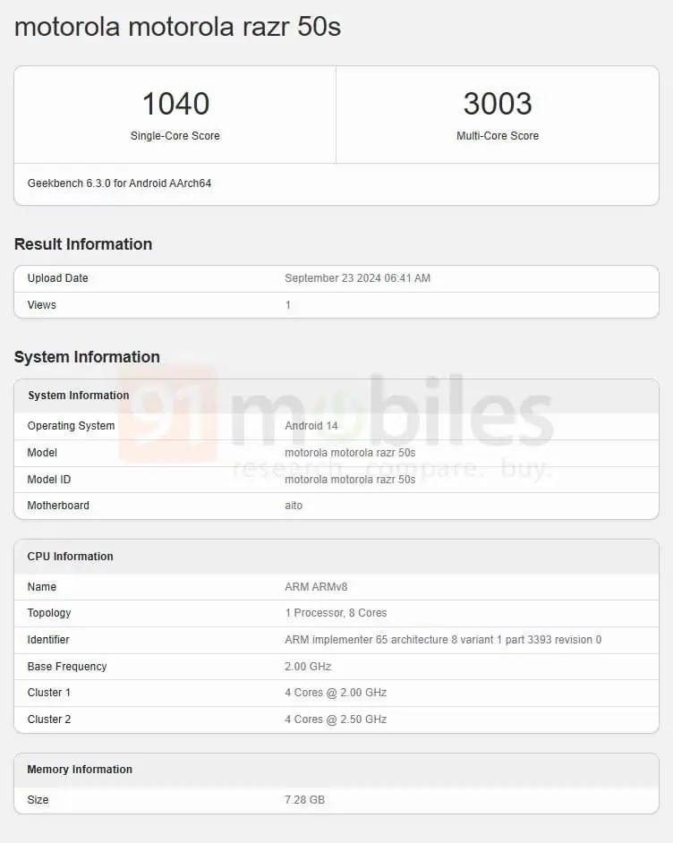 Motorola Razr 50s, trzeci model z serii? Zagadka rozwiązana