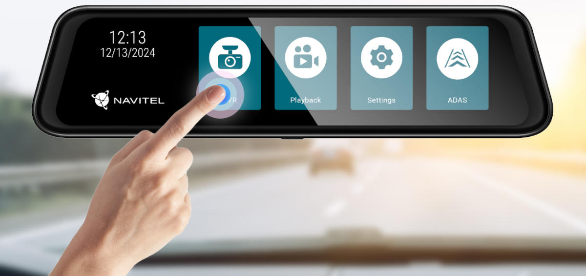 Navitel MR750 Smart to lusterko z wideorejestratorem i systemem ADAS