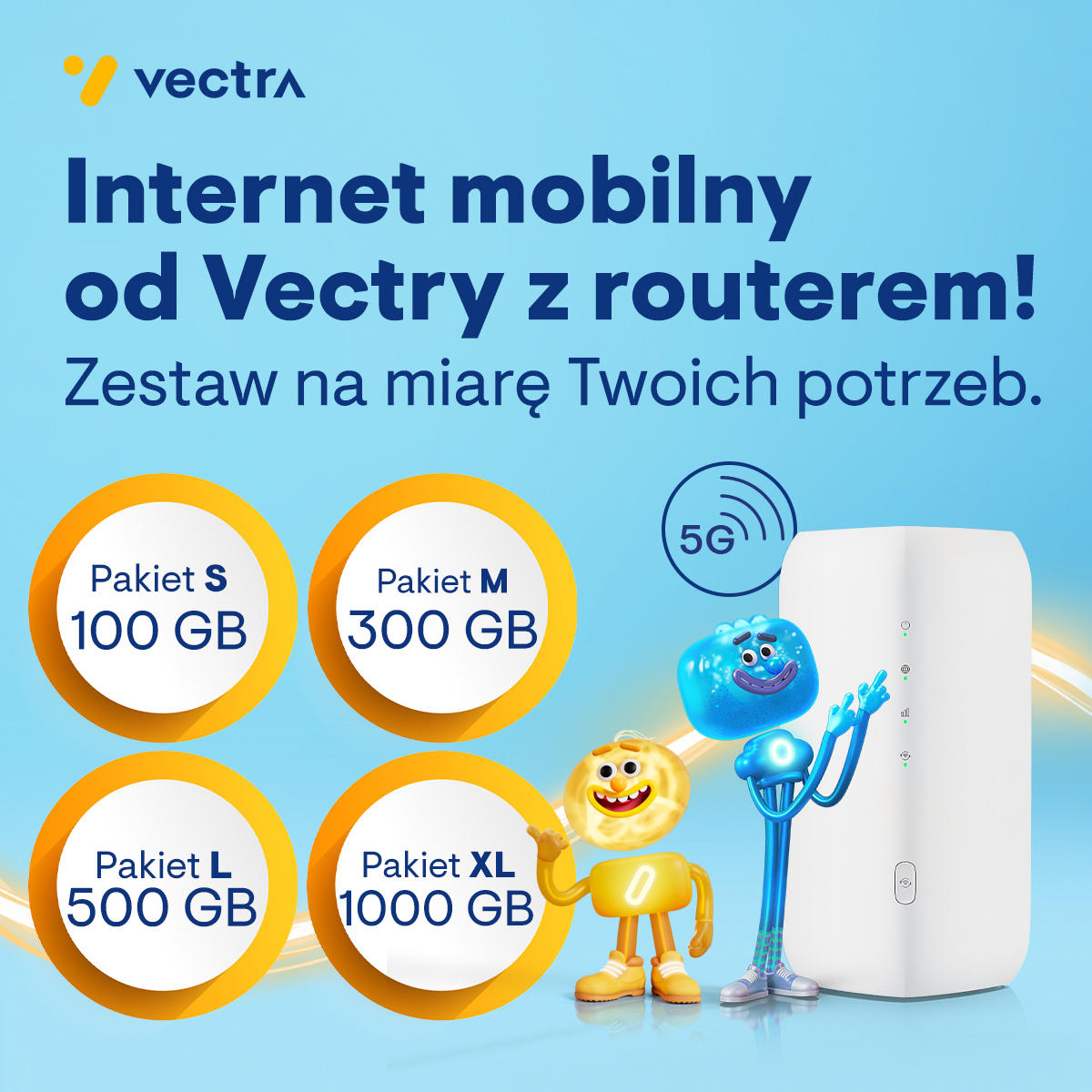 Vectra: nowa oferta z mobilnym internetem i abonamentem komórkowym