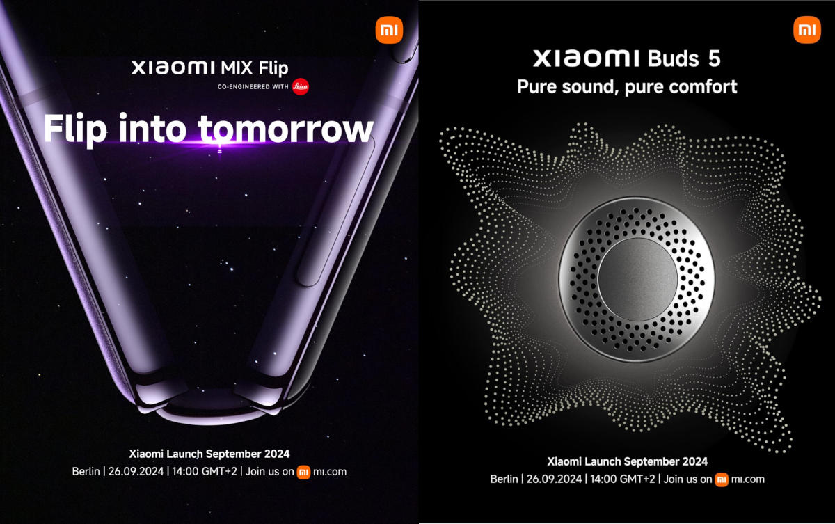 Xiaomi Mix Flip globalnie razem z Xiaomi 14T i innymi nowościami marki