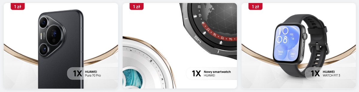 Podoba Ci się Huawei Pura 70 Pro? Możesz go zgarnąć za 1 zł