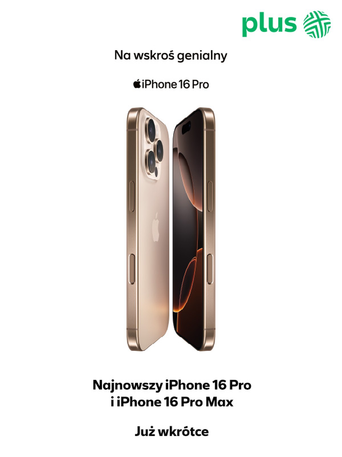 iPhone 16 w Plusie. W komplecie abonament z Apple One