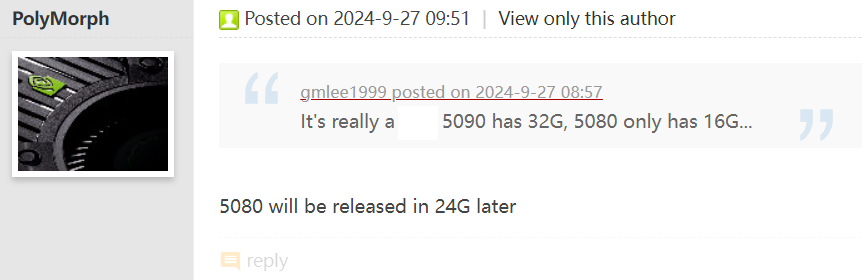 NVIDIA znów kombinuje. GeForce RTX 5080 może być kolejnym kukułczym jajem