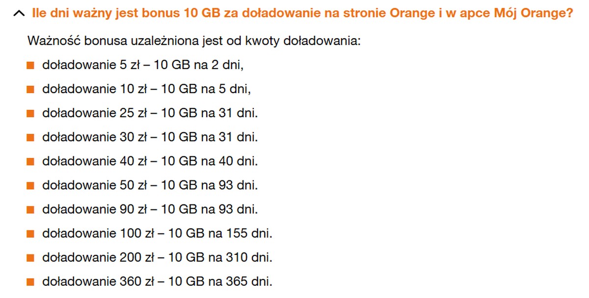 Orange gardzi 5 złotymi. To „decyzja biznesowa”