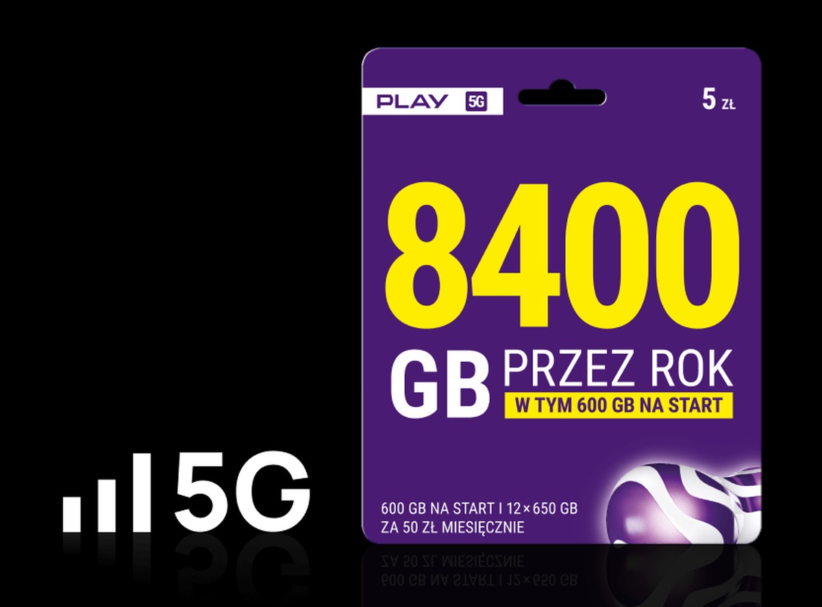 Play ma nową ofertę. Przez rok dostaniesz aż 8400 GB