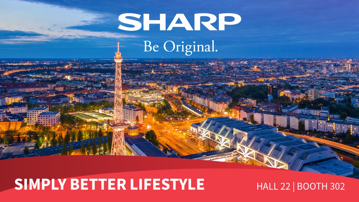 Sharp na IFA 2024: telewizory, audio i e-mobilność