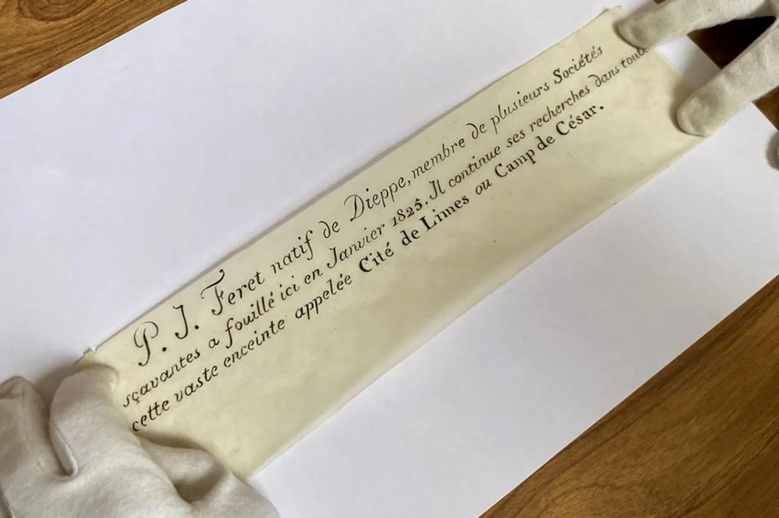 Archeolodzy są zachwyceni. Znaleźli wiadomość w butelce
