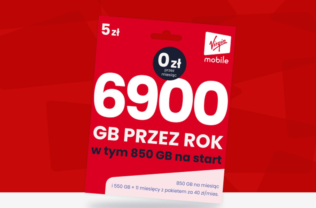 Virgin Mobile ma #GIGAWYPAS z mnóstwem gigabajtów