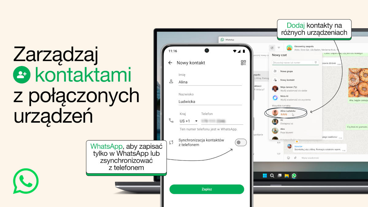 WhatsApp przechodzi małą rewolucję. Będzie wygodniej i bezpieczniej