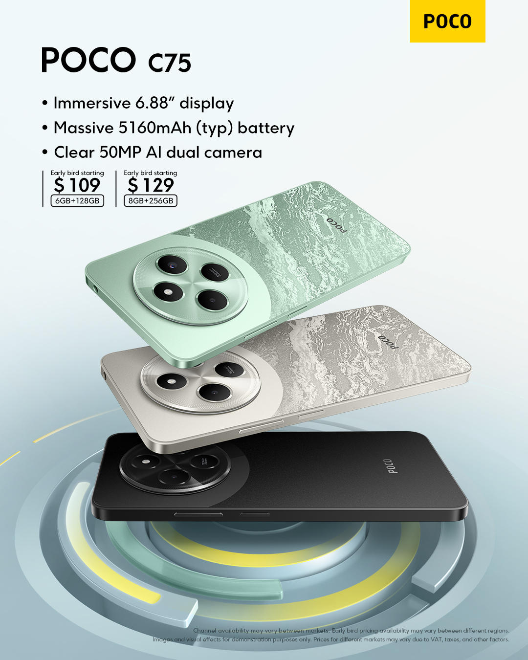 Xiaomi Poco C75 nadchodzi z ogromnym wyświetlaczem