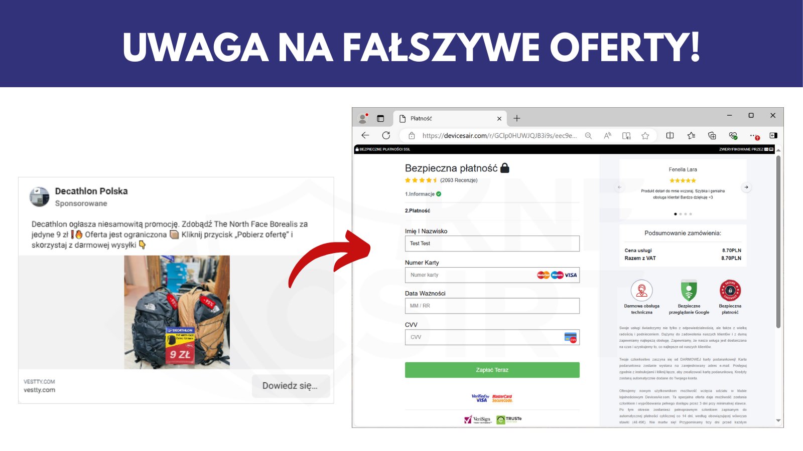 Kupujesz w Decathlon? Uważaj, pilne ostrzeżenie rządowej agencji