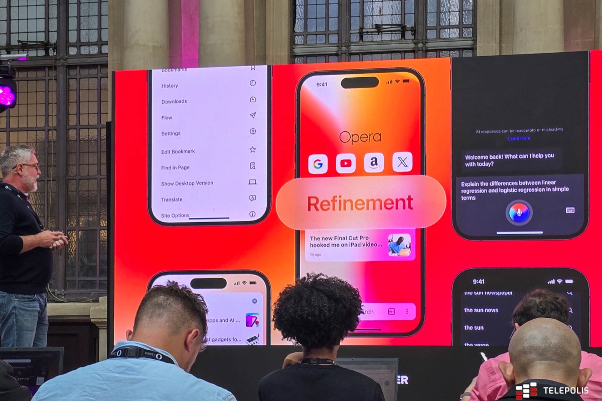 Opera One dla iOS z nową funkcją. Twój telefon zrozumie, co widzi
