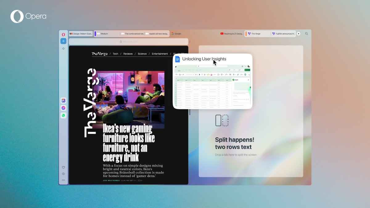 Opera One R2: AI, design i funkcjonalność w jednym