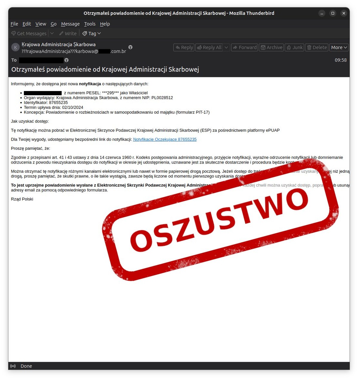 Polacy dostają dziwne powiadomienia. Tylko jedna reakcja jest OK